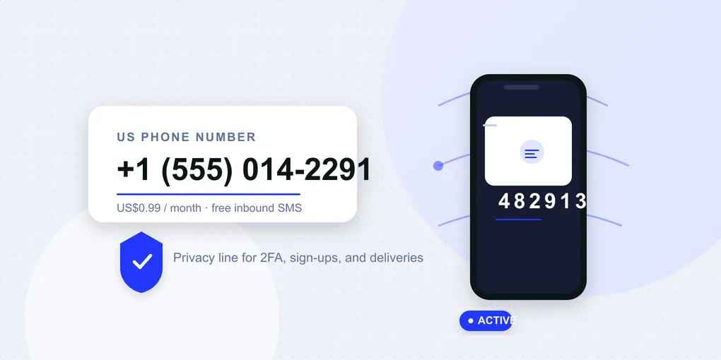 Saily's US Phone Number: A Second Line for SMS 2FA, Privacy, and US-Only Apps